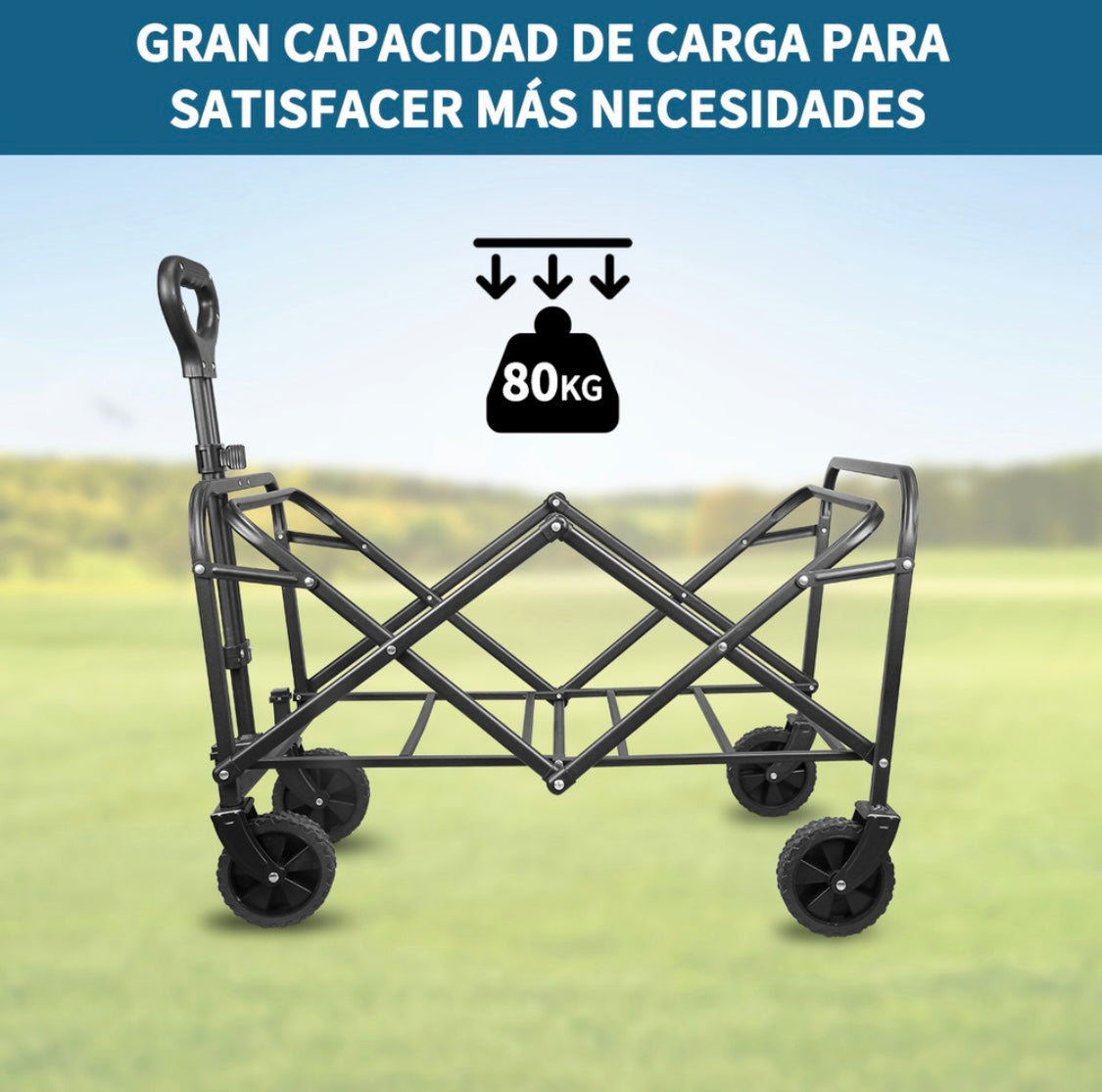 Carro plegable multiusos