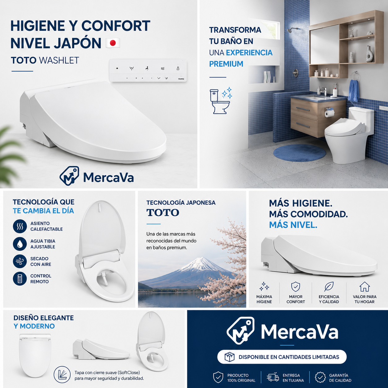 Asiento Electrónico
TOTO WASHLET®