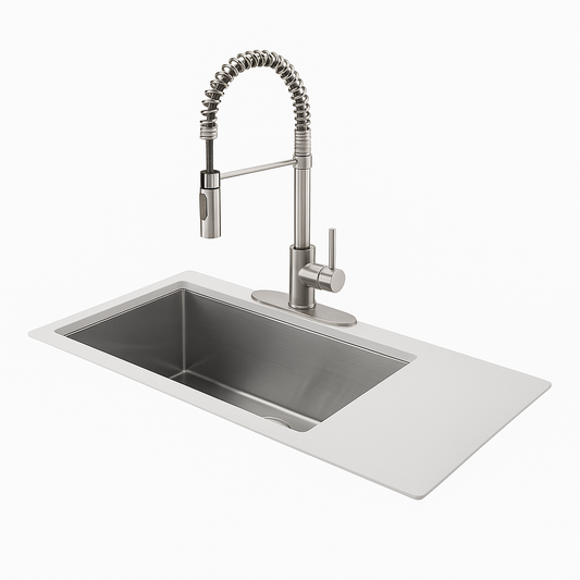 Mezcladora de cocina profesional con resorte flexible